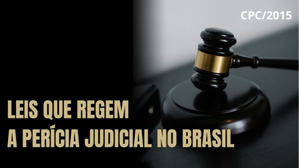 leis que regem a perícia